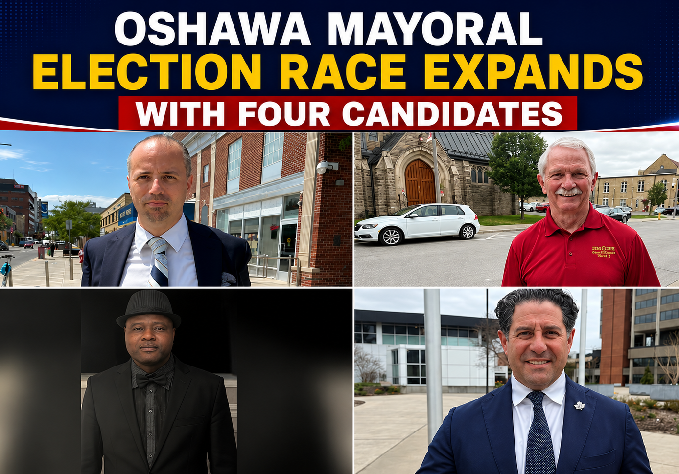 Oshawa Mayoral Election Race Expands With Four Candidates